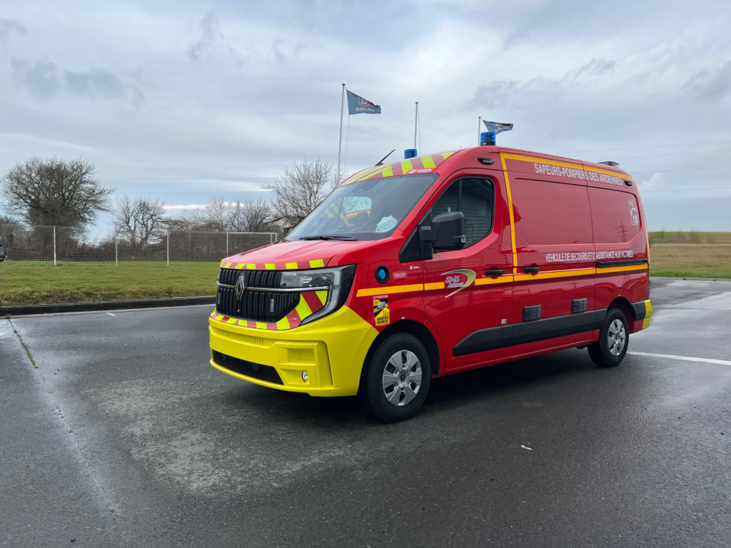 VSAV Renault master SDIS08