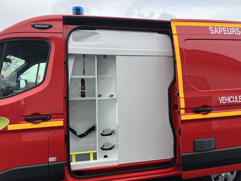 VSAV porte latérale gauche