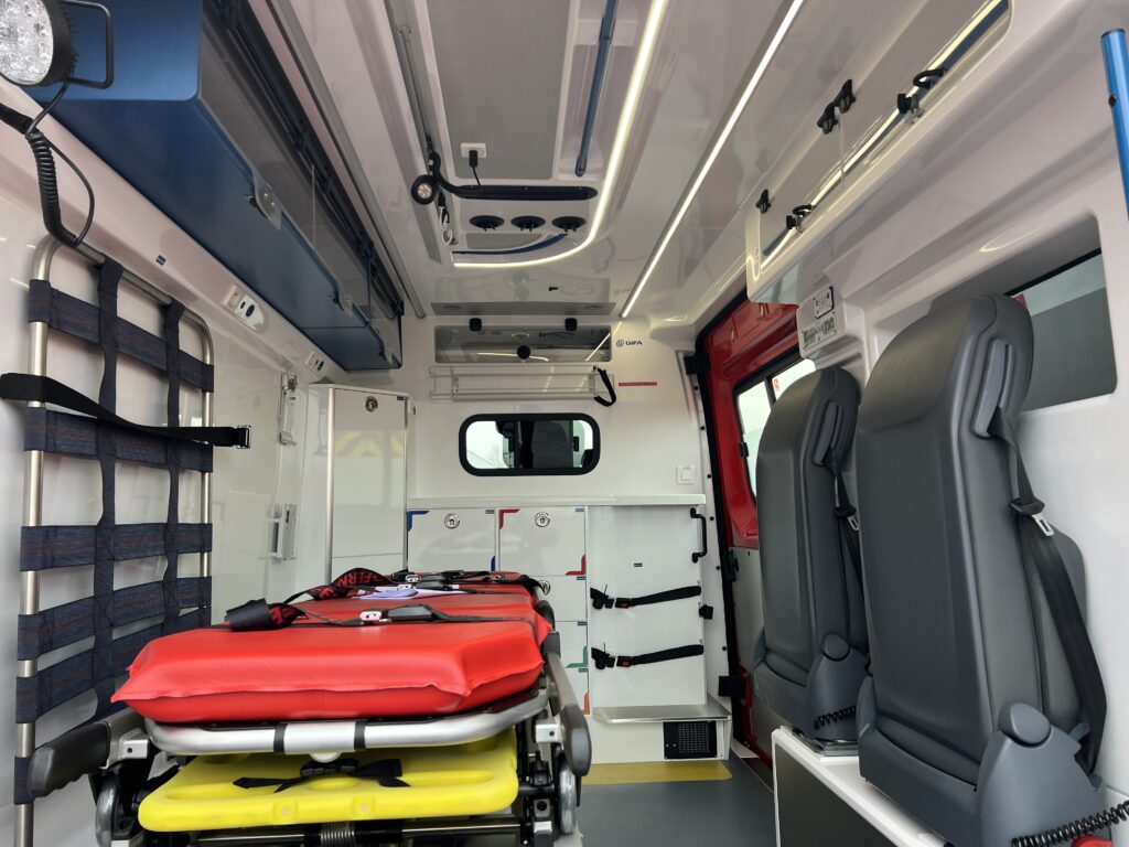 VSAV Renault master cellule